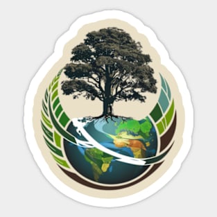 Earth day Sticker